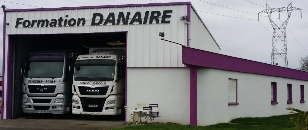 Bâtiment du centre Formation Transports Danaire